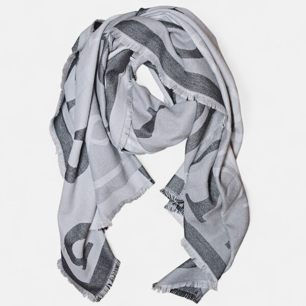 Šedá šála - šátek Guess 56489 66044835