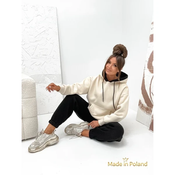 Resti Womens Two-Color Cotton Tracksuit Set 66045234