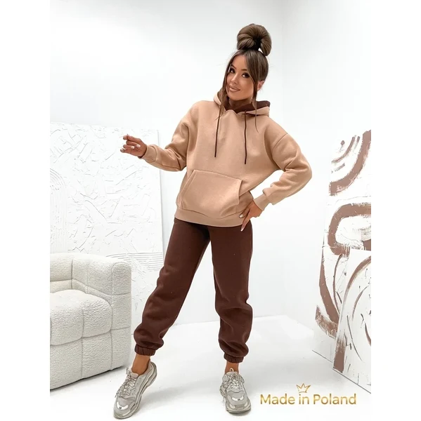 Resti Womens Two-Color Cotton Tracksuit Set 66045239