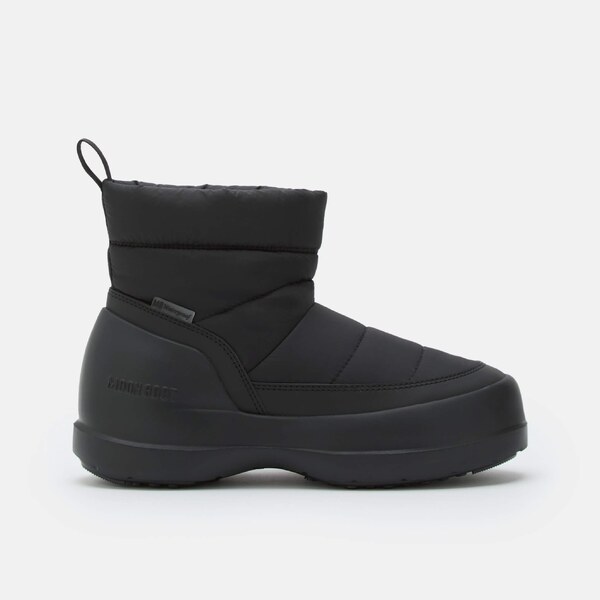 Dámske čierne snehule MooN Boot Mezzaluna Puffy WP 66048718