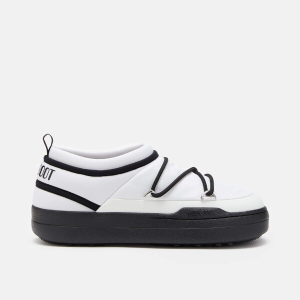 Dámske čierno-biele slip-on Moon Boot Park Icon 66048712