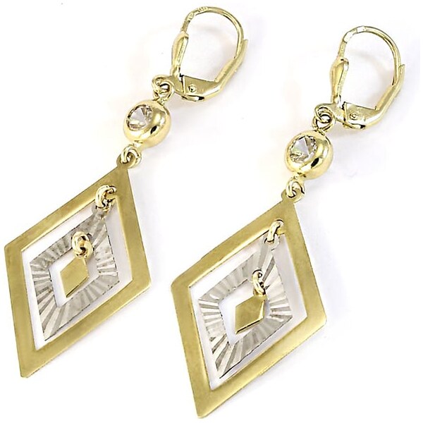 Zlaté náušnice Glare 511 66045310