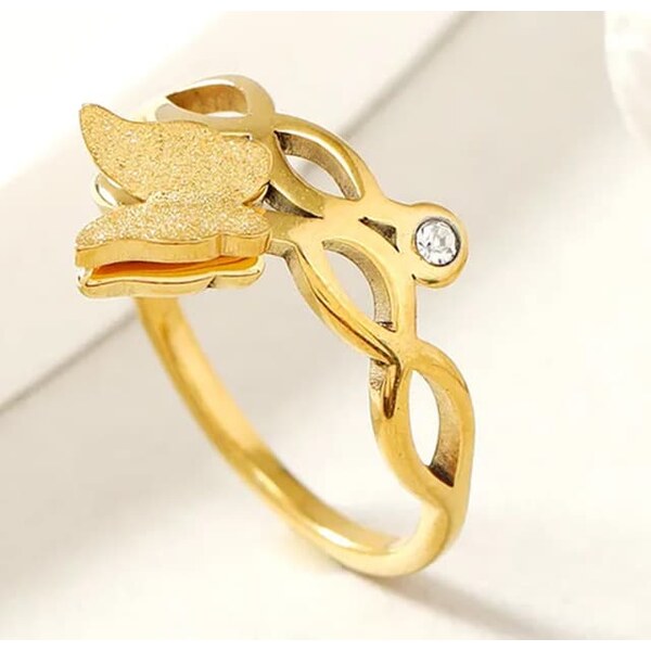 Oceľový prsteň Glare 461 - 51 66045324