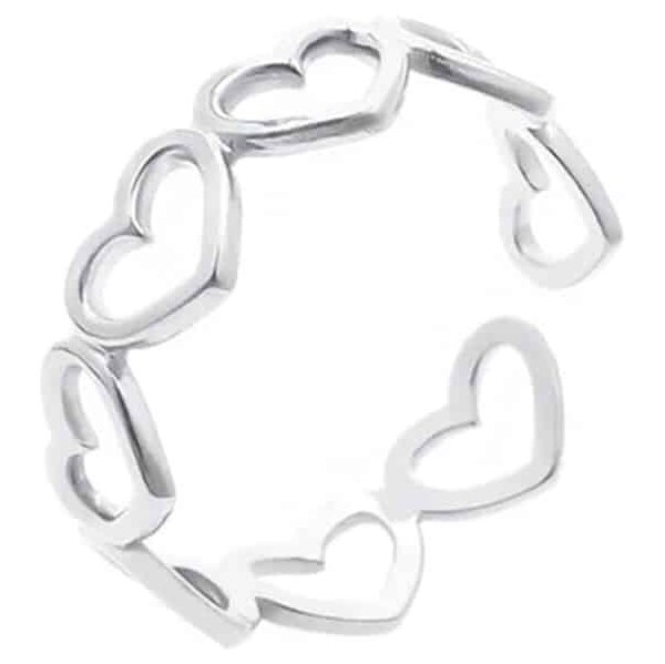 Oceľový prsteň Glare 464 - 53 66045327