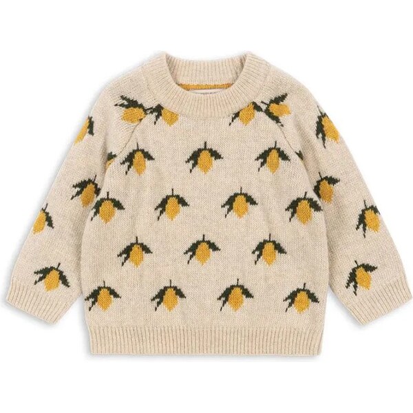 Detský vlnený sveter Konges Sløjd BELOU LEMON KNIT BLOUSE 58245272