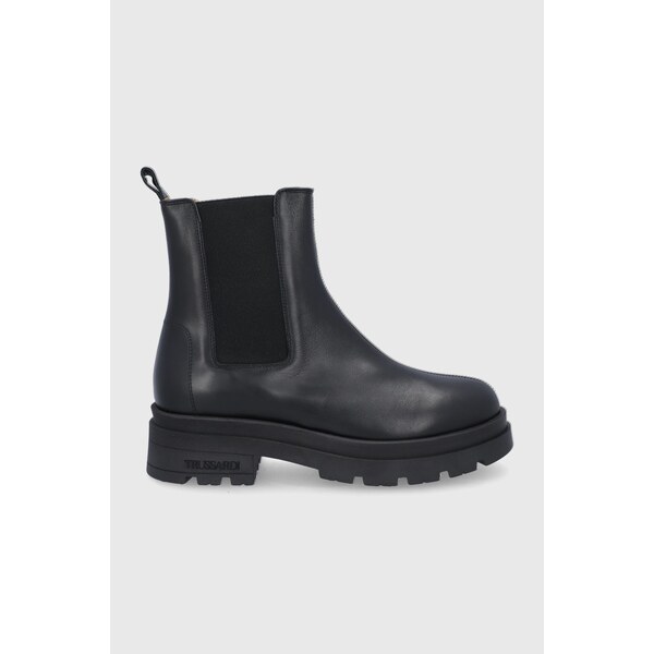 Trussardi Kožené topánky Beatles 64297421