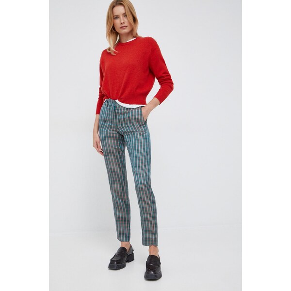 Nohavice s prímesou ľanu PS Paul Smith 64298733