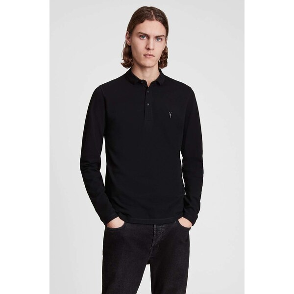 AllSaints - Tričko s dlhým rukávom Reform Polo 63995561