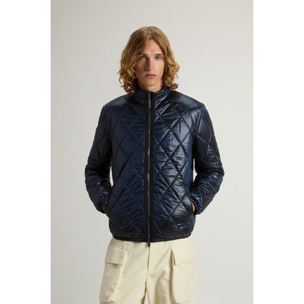 BUNDA WOOLRICH BLACK YARN NYLON JACKET 66045735