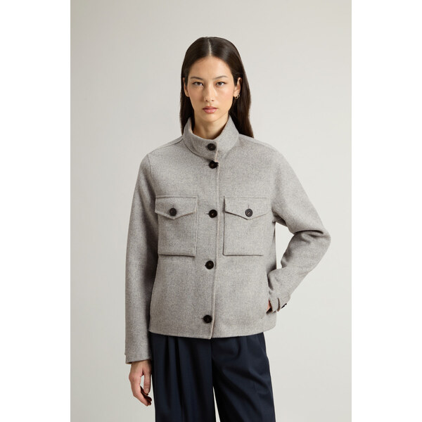 BUNDA WOOLRICH DOUBLE WOOL JACKET 66045744