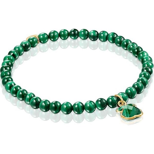 Strieborný pozlátený náramok Tous Icon Color 64555096