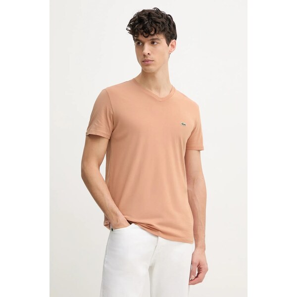 Bavlnené tričko Lacoste 62809203