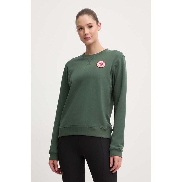Bavlnená mikina Fjallraven 1960 Logo Badge Sweater 66570016