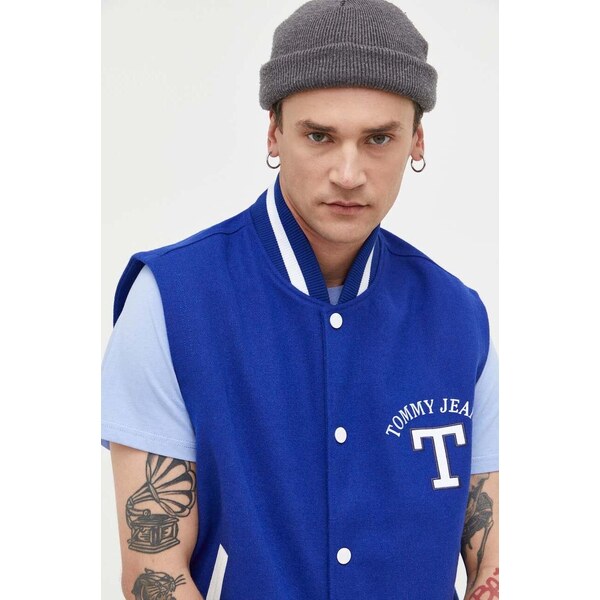 Vesta s prímesou vlny Tommy Jeans 66598729
