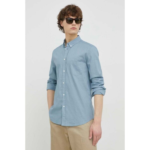 Ľanová košeľa Samsoe Samsoe 39390095