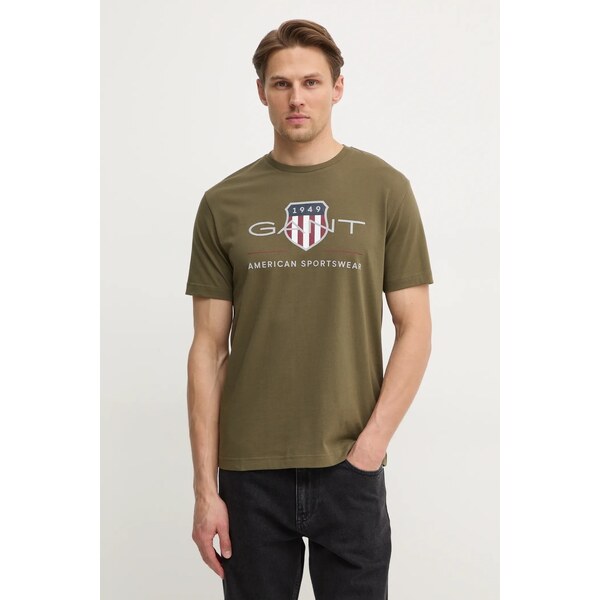 Bavlnené tričko Gant 61664557