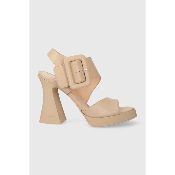 Kožené sandále AGL JANIS 48350132