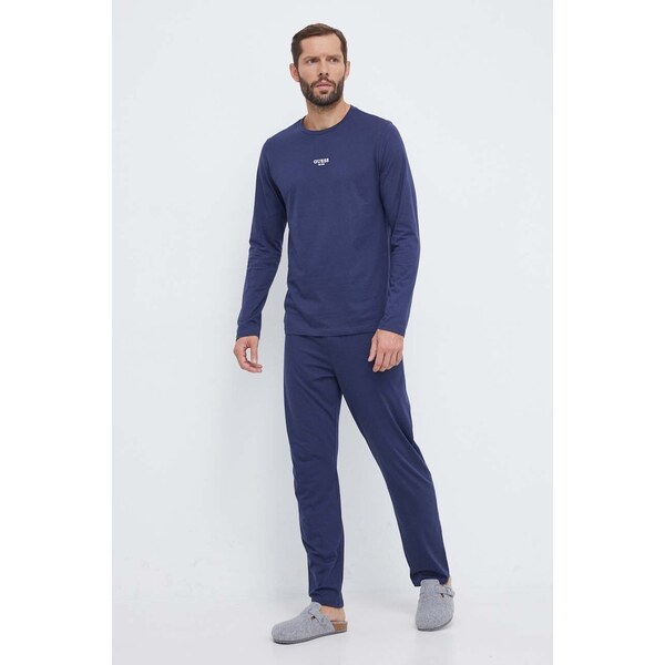 Bavlnené pyžamo Guess DERRICK 64176718