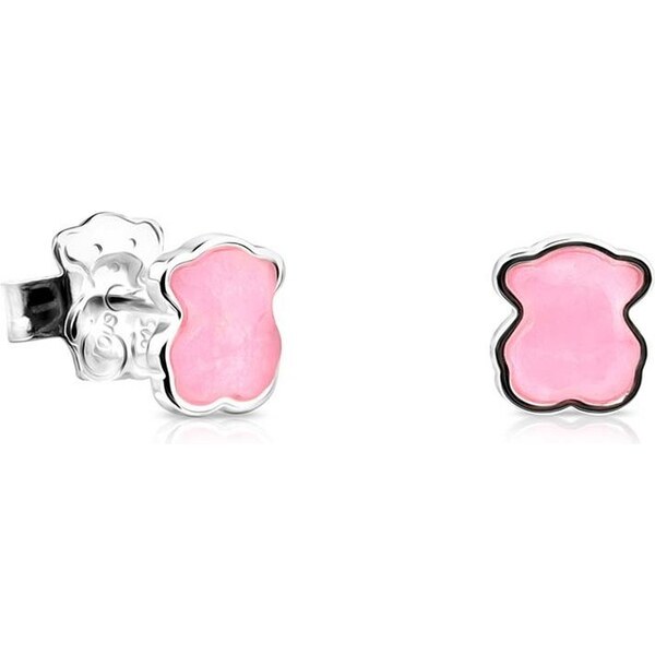 Strieborné náušnice Tous Color 64300036