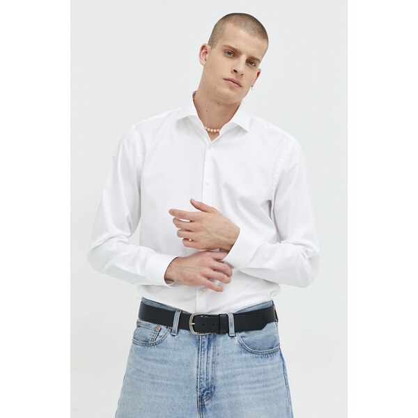 Bavlnená košeľa HUGO 62049883