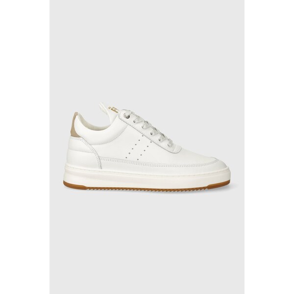 Kožené tenisky Filling Pieces Low Top Bianco 49142639
