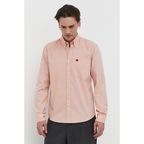 Bavlnená košeľa HUGO Evito 49869173