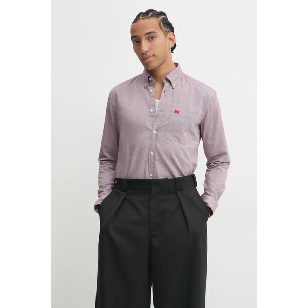 Bavlnená košeľa HUGO Evito 60225777