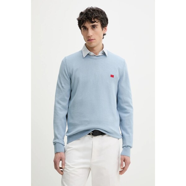 Bavlnený sveter HUGO San Cassius-C1 62791222