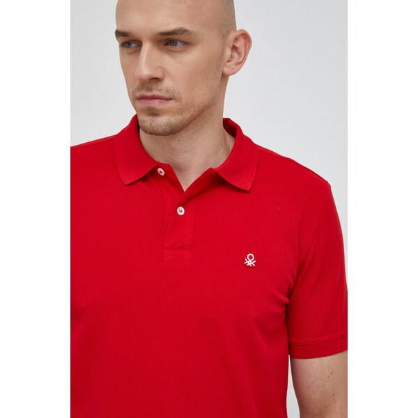 Bavlnené polo tričko United Colors of Benetton 37386886