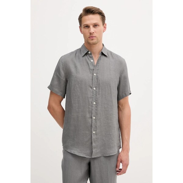 Ľanová košeľa United Colors of Benetton 64113057