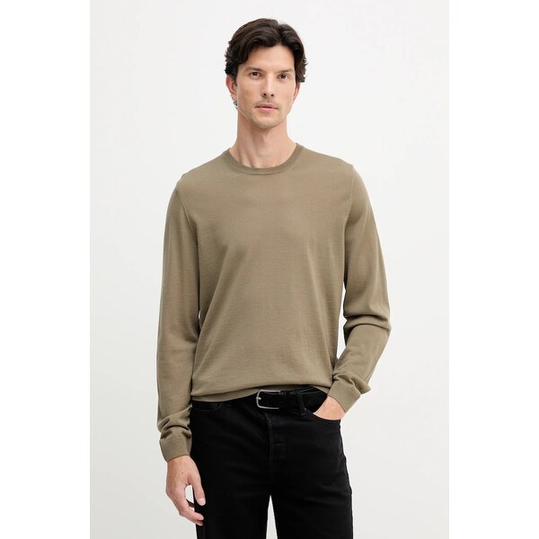 Vlnený sveter BOSS Leno-P 65501925