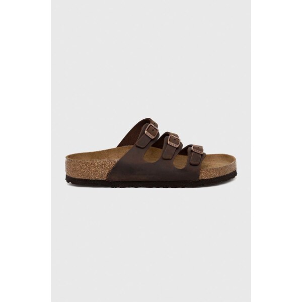 Semišové šľapky Birkenstock FLORIDA 61700717