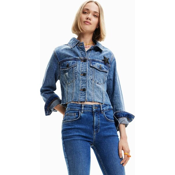 Detská rifľová bunda Desigual 37984657