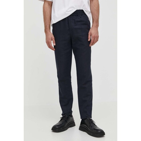 Ľanové nohavice Samsoe Samsoe 50216327