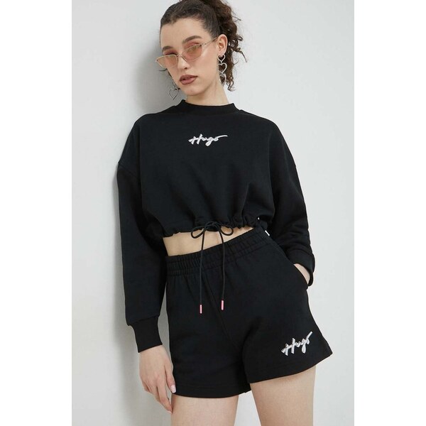 Bavlnená mikina HUGO 38081083