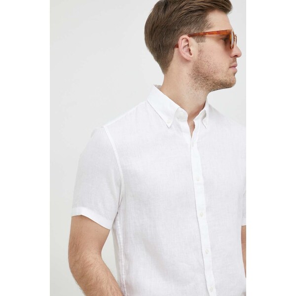 Ľanová košeľa Michael Kors 63154480