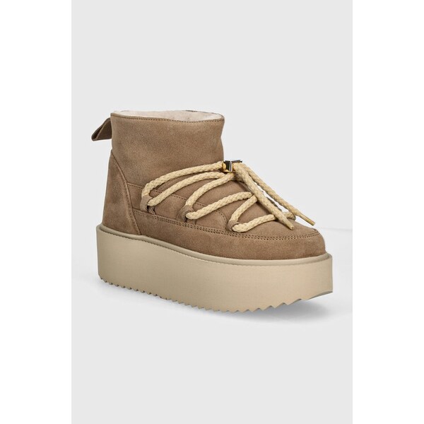 Semišové snehule Inuikii Classic Low Platform 55047403