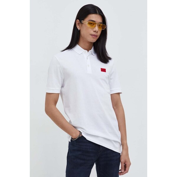 Bavlnené polo tričko HUGO 47775733