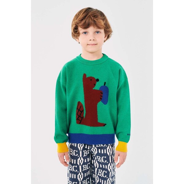 Detský sveter Bobo Choses Hungry Squirrel 55418754