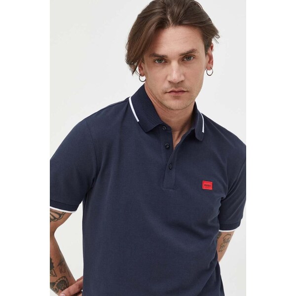 Bavlnené polo tričko HUGO Deresino232 43269691