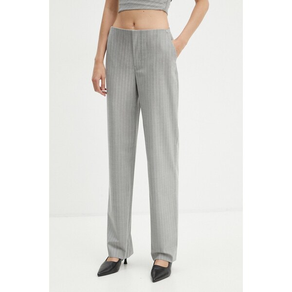 Nohavice s prímesou vlny Moschino Jeans 64310705