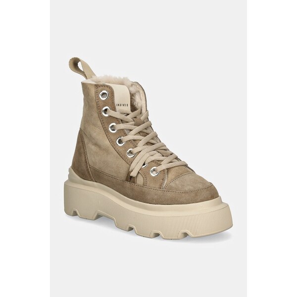 Semišové topánky Inuikii Matilda Shearling 56321152