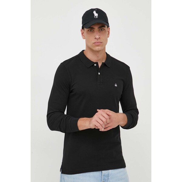 Bavlnené tričko s dlhým rukávom United Colors of Benetton 44469661