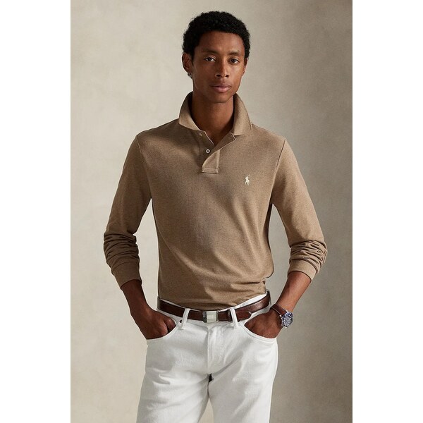 Bavlnené tričko s dlhým rukávom Polo Ralph Lauren 64857196