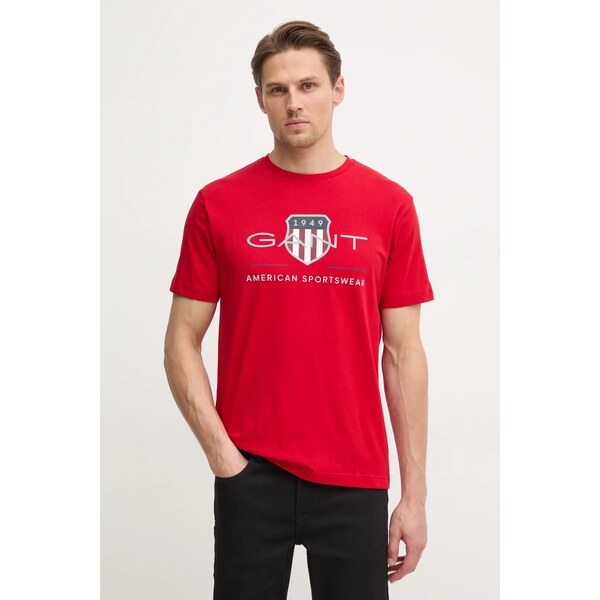 Bavlnené tričko Gant 61664556