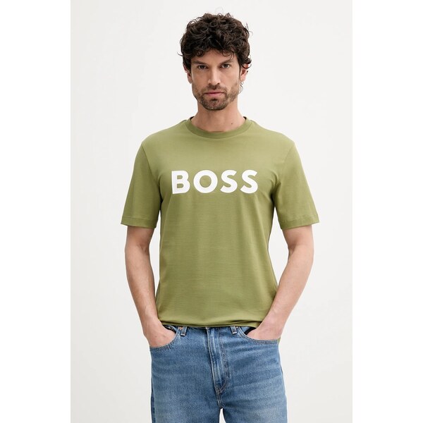 Bavlnené tričko BOSS 63540126