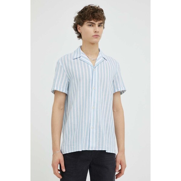 Košeľa s prímesou ľanu Drykorn 64301533