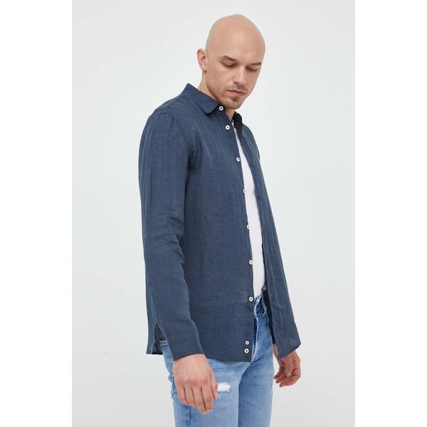 Ľanová košeľa United Colors of Benetton 41699596