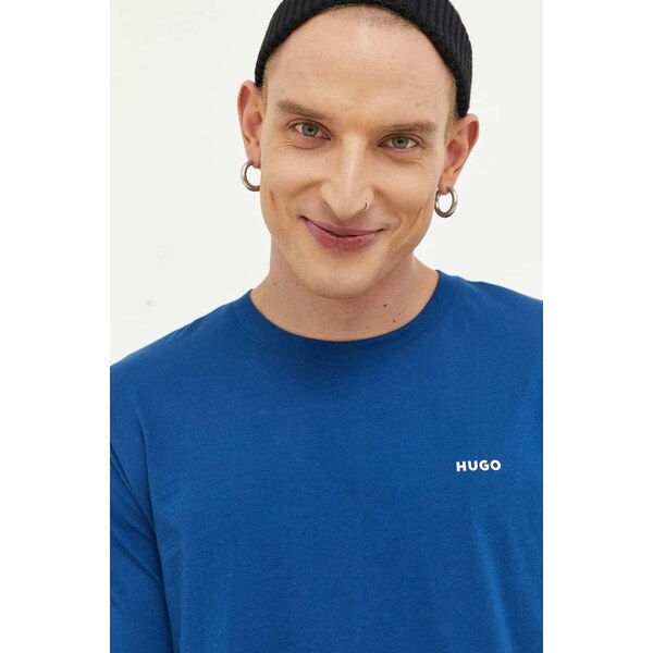 Bavlnené tričko HUGO Dero222 55346219