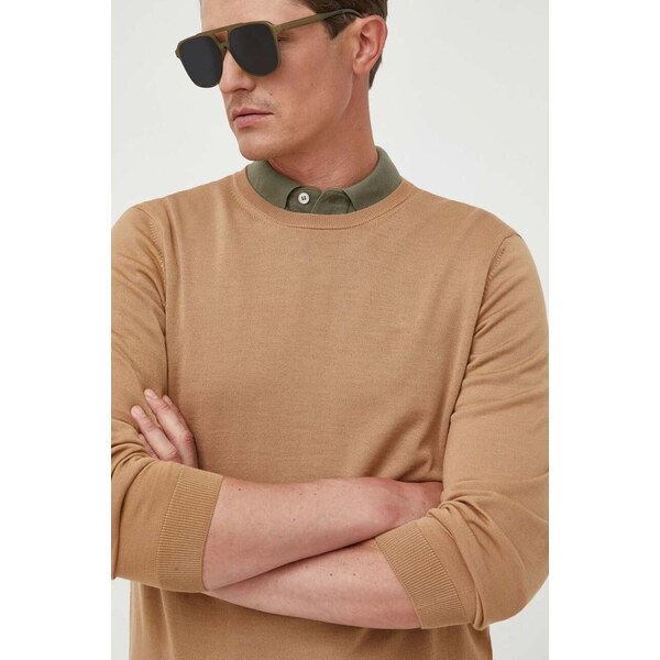 Vlnený sveter BOSS Leno-P 43143979